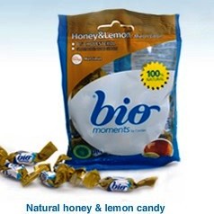 BioMoments Honey and Lemon Caramels 60g