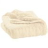 Disana Natural White Knitted Woollen Baby Blanket 80x100cm