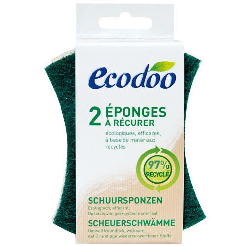 Губки хозяйственные Ecodoo 2шт