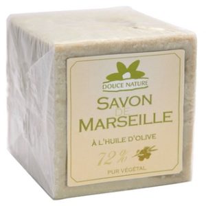Мыло Марсельское зеленое с оливковым маслом Douce Nature
