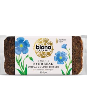 Ржаной хлеб с Омега-3 и семенами льна Biona 500g
