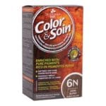 Краска для волос с растительными экстрактами Color & Soin, темный блонд