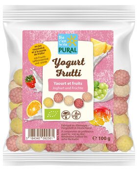 Pural Jo Frutti jogurtiga kummikommid 100g