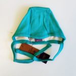 Living Crafts mahepuuvillast beebimütsike 50/56 türkiis