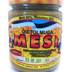 Мед с цветочной пыльцой Sangaste 300g