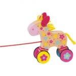 Лошадка Клара на веревочке GOKI