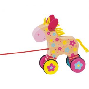 Лошадка Клара на веревочке GOKI