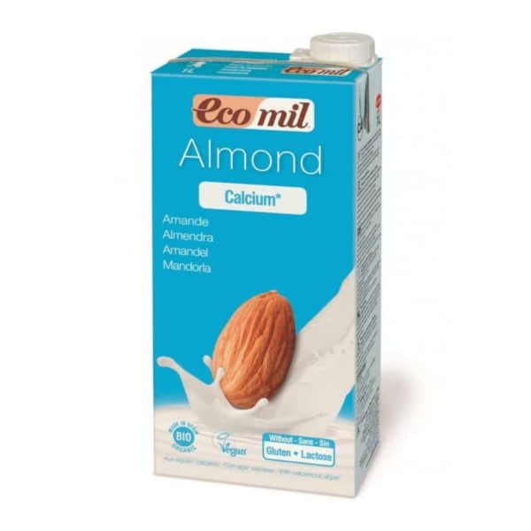 EcoMil Almond Milk Agave Calcium 1 L