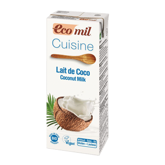 Кокосовые сливки Ecomil 200ml