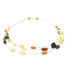 Янтарные бусы в стиле барокко ~45cm