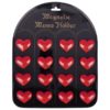GOKI Magnetic Heart Memo Holder 1pc