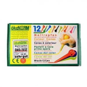 Восковые мелки в форме капелек Ökonorm 12шт