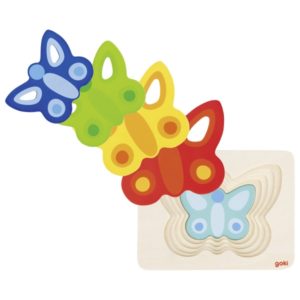GOKI Layered Puzzle Butterfly