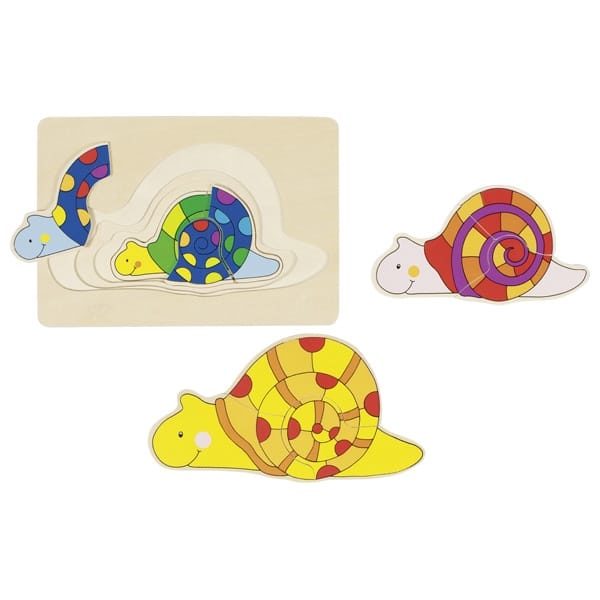 GOKI Layered Puzzle Snail