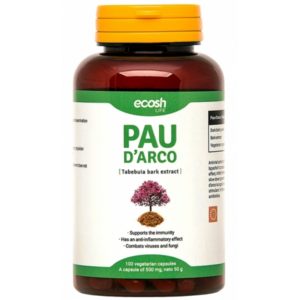 Ecosh sipelgapuukoore ehk pau d'arco kapslid