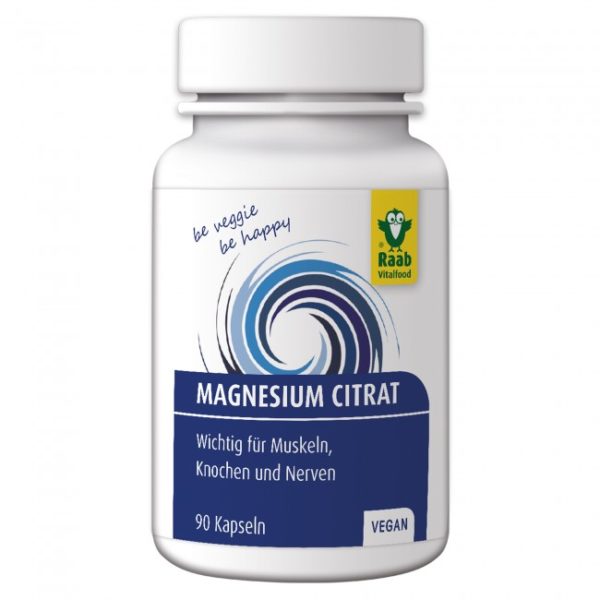 RAAB Magnesium Citrate 90 Capsules