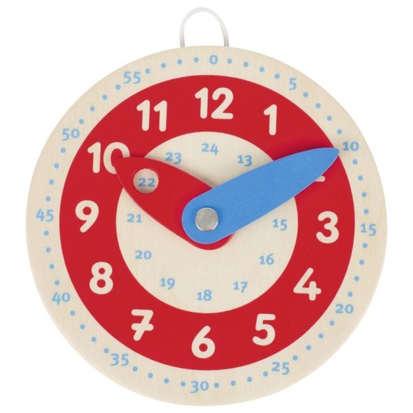 GOKI Small Clock to Learn to Tell the Time