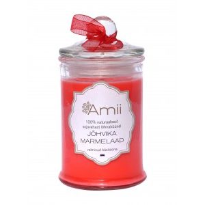 Scented soy wax candle "Cranberry marmalade" 110g