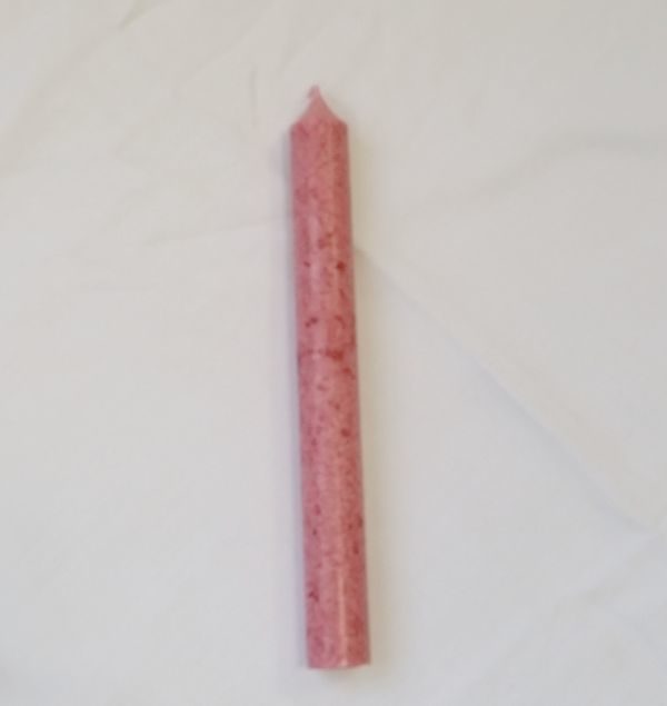 Стеариновая свеча красная Eubiona 22x210mm