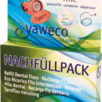 Зубная нить из шелка Yaweco, 2 наполнителя по 25m