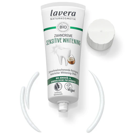Отбеливающая зубная паста Lavera 75ml