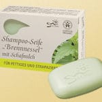 Твердый шампунь для жирных волос Saling