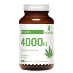 Витамин D3 с конопляной мукой Ecosh 4000 IU/капсула 