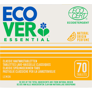 Ecover nõudepesumasina tabletid XL 70tk