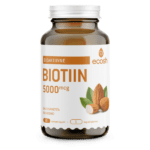 Ecosh BIOTIIN 5000 μg- ilu vitamiin 90 kapslit