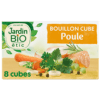 JardinBio Low Fat Poultry Stock Cubes 10x10g