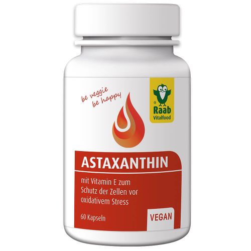 Астаксантин в капсулах с витамином Е RAAB 60шт