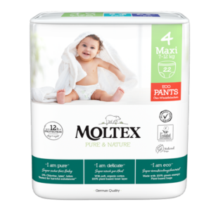 Подгузники-трусики Moltex  Pure&Nature Maxi 7-12kg 22шт