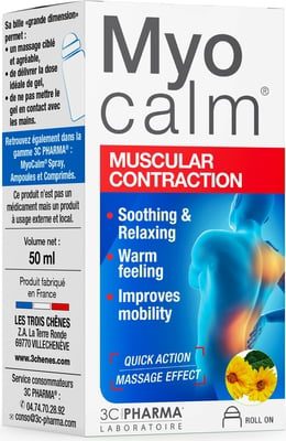 Myocalm Roll-On For external use on tense muscles 50ml