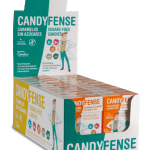 Леденцы со стевией и витаминами CandyFence с прополисом 36,5g