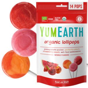 Yumearth Puuviljamaitselised pulgakommid 14tk