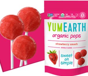 Yumearth Maasikamaitselised pulgakommid 14tk