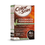 Color & Soin taimeekstraktidega püsivärv, kuldne kastan 4G