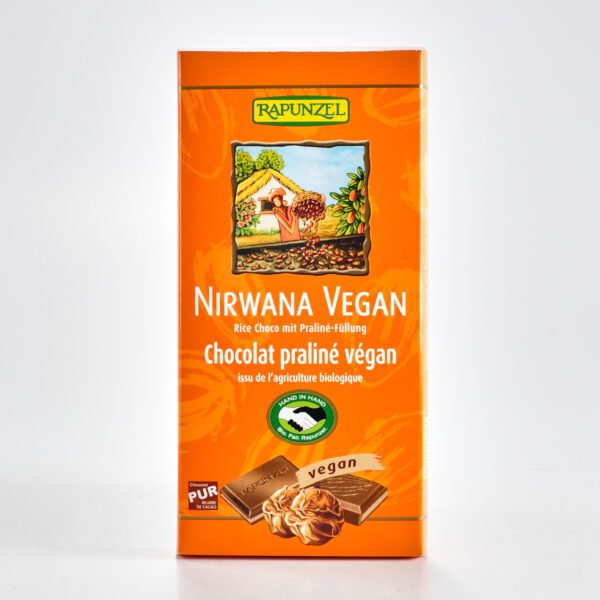 Veganšokolaad trühvlitäidisega 100g (vegan) Rapunzel