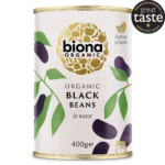 Консервированный Черная фасоль Biona 400g