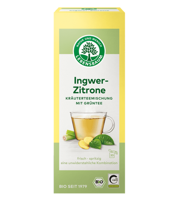 Lebensbaum ingveri-sidruni tee 20x1,5g