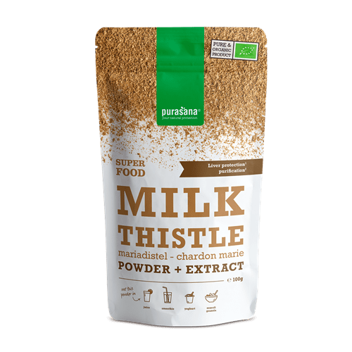 Purasana мука расторопши + экстракт 100г эко