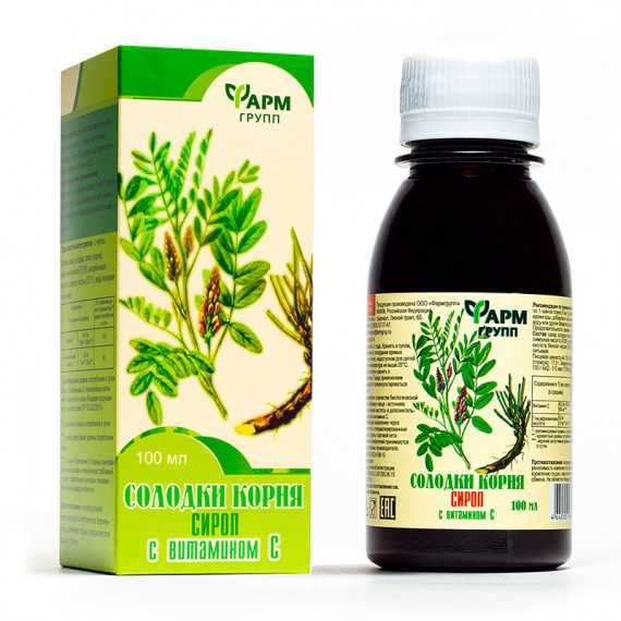 Lagritsajuure siirup C-vitamiiniga 100ml