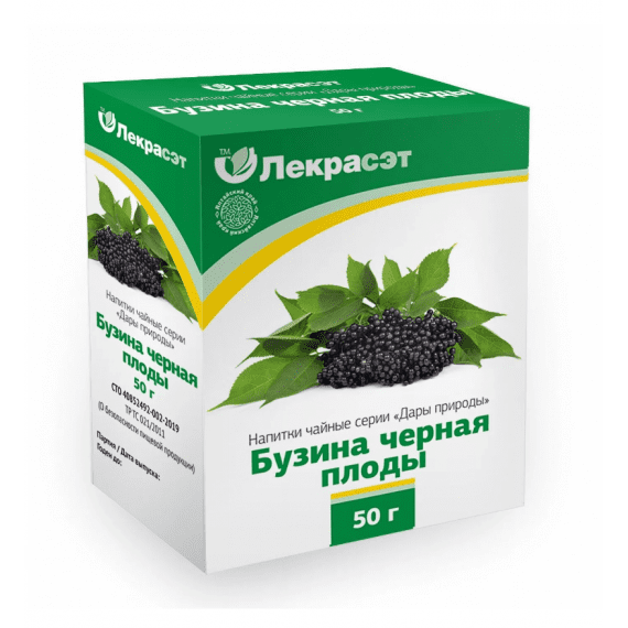 Musta leedri marjad 50g