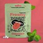 Зубная паста со вкусом мяты Fresmy в таблетках 124 шт.