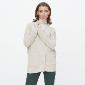 Kampsun 35%vill 65% pv XL öko beež