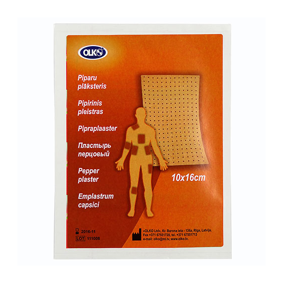 Pipraplaaster 10x16cm