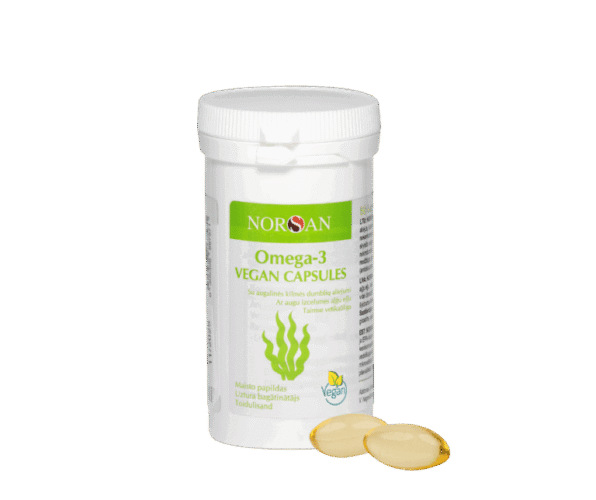 Omega-3 taimse vetikaõliga 80tk