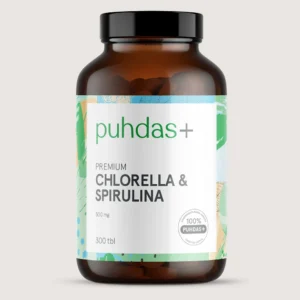 Premium Chlorella & Spirulina 500 mg 300 tbl