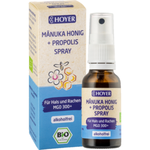 Manuka mee ja taruvaigu pihusti kurgule 20ml öko