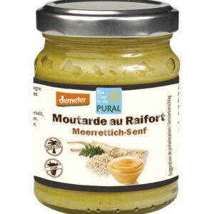 Sinep mädarõikaga 75/25 125ml öko